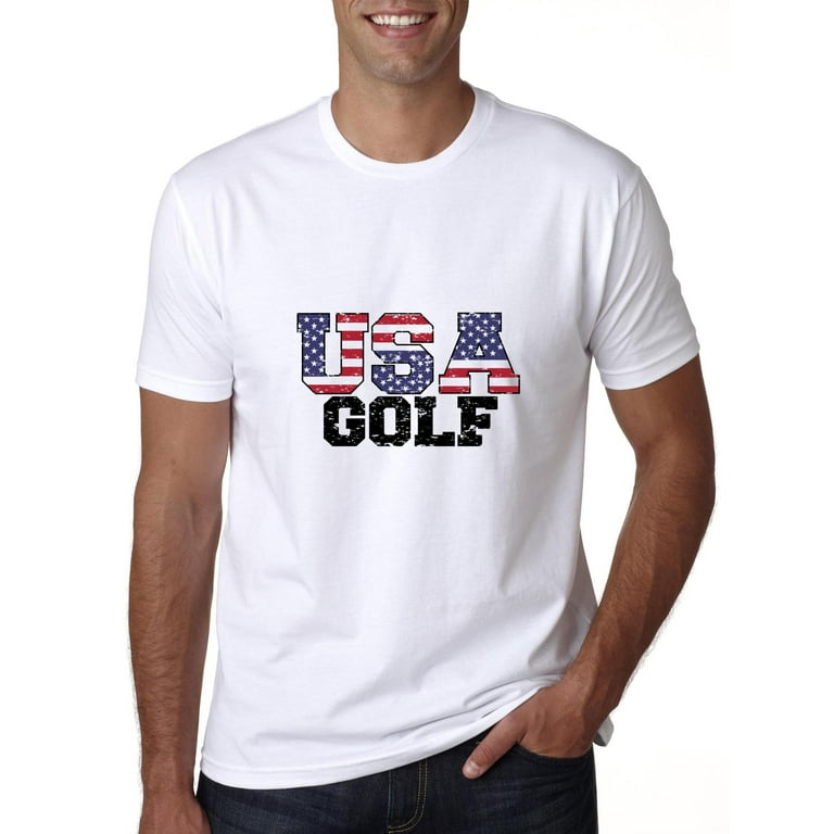 USA Olympics - Golf - Vintage Letters Men's T-Shirt