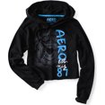 thumbnail image 1 of Aeropostale - Sudadera con capucha para mujer, color negro, pequeña Aeropostale Sudadera, 1 of 1