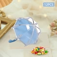 thumbnail image 2 of 12 Wedding Favor Candy Boxes Umbrella Shape Candy Boxes Gift Boxes for Wedding Blue, 2 of 6