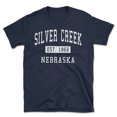 thumbnail image 1 of Silver Creek Nebraska Classic Established Men's Cotton T-Shirt, 1 of 1