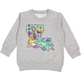 thumbnail image 2 of Inktastic Mardi Gras Louisiana Map Celebration Toddler Sweatshirt, 2 of 4