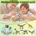 thumbnail image 4 of Chamoist Educational Toys,Montessori Toys Learning Activities,Christmas Early Development Toys,Gift Dinosaur Model Solid Hand-painted Commemorative Figure, 4 of 7