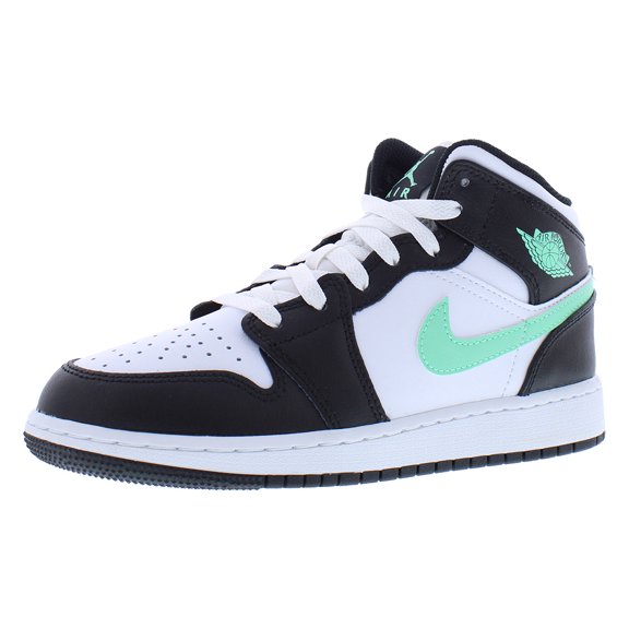 JORDAN Unisex Child Big Kid 4 DQ8423-103 White/Green Glow-Black