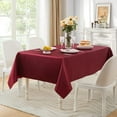 thumbnail image 6 of Rectangle Satin Tablecloth,Silkly Soft Solid Color Table Cover For Dining Room Wedding Party Banquet Supplies, 6 of 9