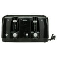 thumbnail image 2 of Extra Wide Slot Toaster, 4-Slice, 11 3/4 X 13 3/8 X 8 1/4, Black, 2 of 4