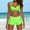 Green, variant on DondPO Bikini Sets for Women Bathing Suit Women Padded Set Sporty with Boy Shorts Bikini Swimsuit Swimwear Bathing Two Piece Swimsuit for Women Micro Bikini Black S