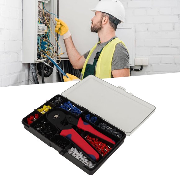 Juego De Terminales De Cables Eléctricos, Terminales De Cables Livianos, Resistentes, Varios Tamaños, Menos Fatiga Para Conexiones Eléctricas Sin Soldadura