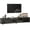 High Gloss Black, variant on HOMCOM 70.9" Floating TV Stand for 75" TVs Media Console High Gloss White