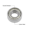 thumbnail image 2 of Uxcell Deep Groove Ball Bearings Metric Double Shield High Carbon Steel Bearing 686ZZ, 2 of 4