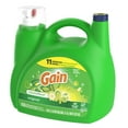 Gain Liquid Laundry Detergent, Original Scent, 128 Loads, 184 fl oz, HE Compatible