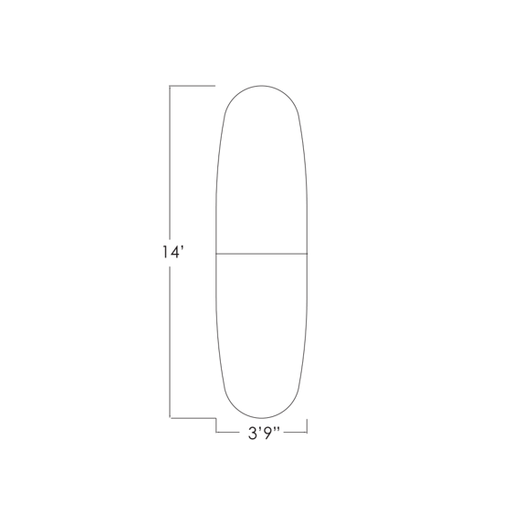 14 Person Boat Oval Conference Table With Metal T Bases Electric Units