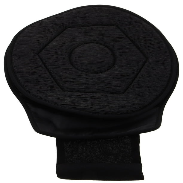 OULII Cojín Giratorio Para Asiento De Carro Con Soporte Ergonómico Y Negro Elegante
