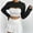 Black, variant on Lilgiuy Women's Fashion Long Sleeves Christmas Crew Neck Loose Trend Tops Blouse Knitted Sweater for Tennis Golf