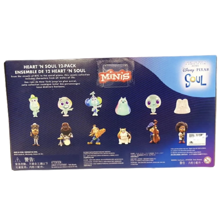 Soul Disney Pixar Heart 'N Soul Minis 12 Pack Figure Set NEW
