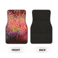 thumbnail image 2 of Naloa Fireworks Car Foot Mat Set of 4 Pieces - Universal Floor Liner Neoprene Full Set Floor Mats for Cars Trucks SUV, 2 of 7