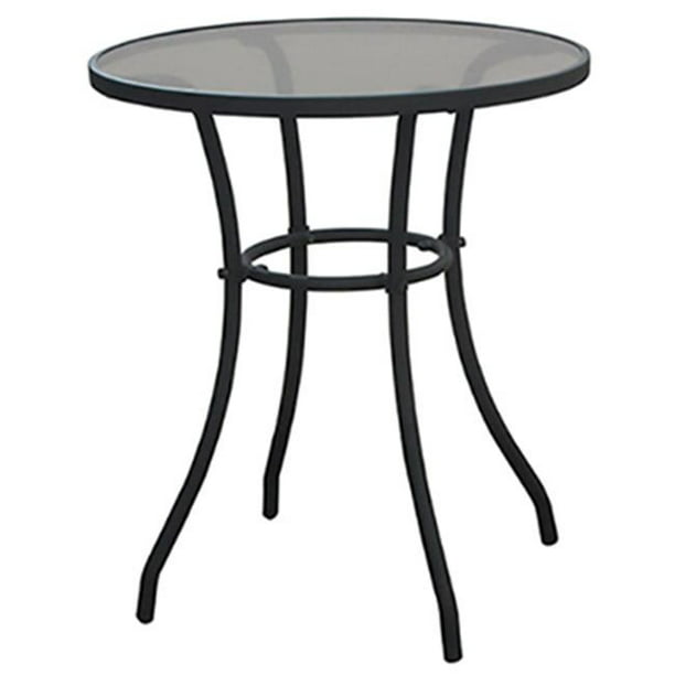 Four Seasons Round Bistro Table, Courtyard Creations Fire Pit Table