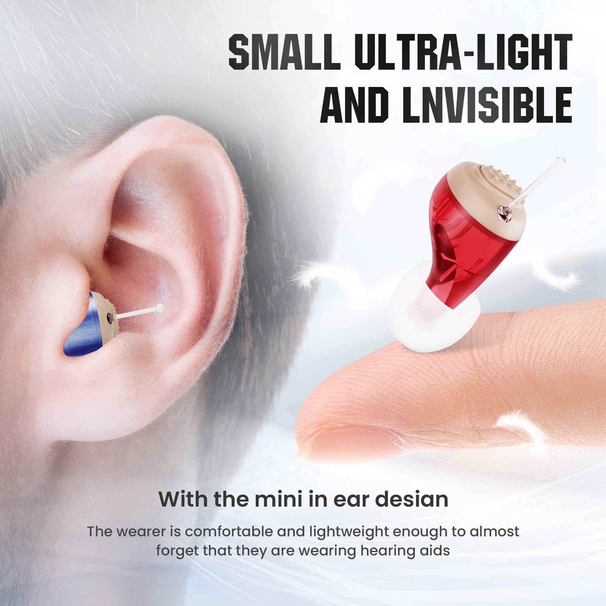 iadr OTC In-Ear Hearing Aids – Effortless Clarity, Discreet & Rechargeable