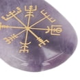 thumbnail image 3 of M Buder Piedras de Cristal Curativo Símbolos Vikingos Meditación Morado (20.0 cm / 7.87 inches), 3 of 9