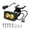 Yellow, variant on 20W Dual LED Motorcycle Headlight Kit with 3-Pin Julet Connector, 12V-60V Wide Voltage Waterproof Bike Headlight with Handlebar Switch for Scooter Cycling