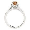thumbnail image 3 of Aonejewelry 1 Ct. Ttw Halo Interwined Design Morganite and Diamond Engagement Ring Crafted In 14k Solid White Gold, 3 of 4