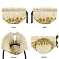 thumbnail image 3 of ZUXONGSY Sunflower Tea Cosy for Small Teapot Tea Pots Cosy with Elastic Band Tea Pot Cover Insulation Breakfast Warmer Tea Pot Stain Resistant Cover Soft Fabric for Home Kitchen, 3 of 6