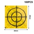 thumbnail image 1 of Reflector Sheet Reflector Target 100Pcs 20/30/40/50/60Mm Acrylic Crosshairs, 1 of 7