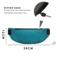 thumbnail image 2 of Marathon equipment storage bag large-capacity fitness invisible outdoor polyester purse - blue, 2 of 5
