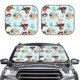 thumbnail image 2 of Balery Cute Pug Dogs Parasol para parabrisas de coche de 2 piezas | Parasol plegable para parabrisas delantero de coche para la mayoría de sedanes-Large, 2 of 6
