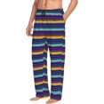 thumbnail image 6 of Hirioo Colorful Mexican Stripes for Women's PJ Pajama Pants Sleep Pants Women's Home Trousers with Pockets,S-3XL-Medium, 6 of 6