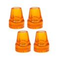 thumbnail image 3 of 4 Pieces Crutch Tips Replacement/ Heavy Duty Sturdy Reinforced Durable Upgraded Thickened/ Crutch Feet Cap/ Cane Tips for Hiking Sticks/ Canes Yellow 22mm Hole, 3 of 10
