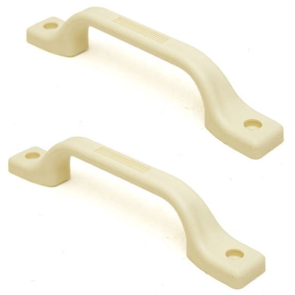 LPC Boat Grab Handle 480 | 9 1/4 Inch Off White Plastic (Pair)