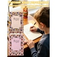 thumbnail image 4 of Handwriting Notebook Four-Line Grid 48 Pages with Nesting Doll Cover for Beginners Writing,1PC,White, 4 of 7