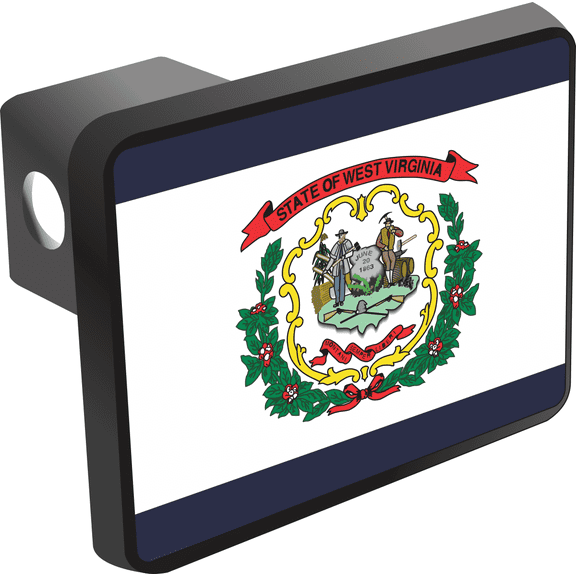 West Virginia State Flag Hitch Cover