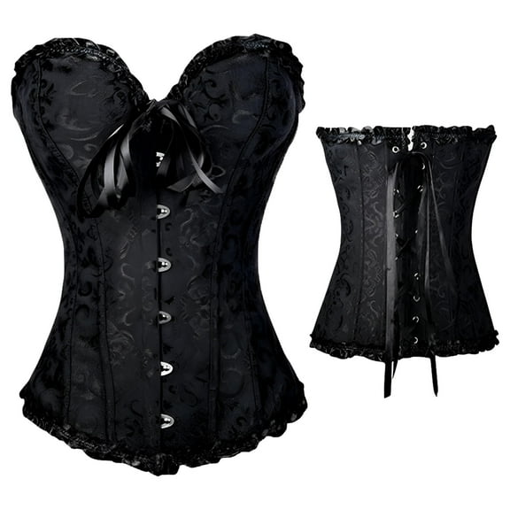 Women´s Corset, Sexy Lace Floral Waist Shaping Bustier Top
