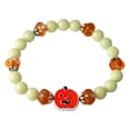 thumbnail image 1 of Luces de Halloween, joyería europea y para parejas de Halloween, nueva cadena de cuentas luminosas para fiestas navideñas, pulsera luminosa con cara de fantasma y calabaza, pulsera noctilucente de Hal, 1 of 5