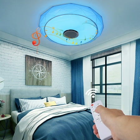 

Buy One Get One free RGB Ceiling Light With Multifunctional Bluetooth Speaker For Bedroom Smart Light with Remote Contorl & APP Contorl