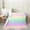 Green Yellow Pink, variant on Glitter Galaxy Fleece Throw Blanket Rainbow Flannel Blanket Plush Fuzzy Purple Ombre Pastel for Bed Couch Chair Living Room Colorful Throw 50"x60" Stylish Bedroom Decor