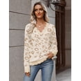 thumbnail image 6 of Zeagoo Women's Fall Sweater Casual Long Sleeve Lightweight Ribbed Knit Pullover Sweaters Dressy Casual Tops, 6 of 6