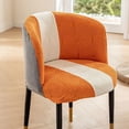 thumbnail image 5 of AIGIA Dining Chair Cover Armchair Wingback Round Curved Back Chair Cover Soft Stretch for Living Room Bedroom (1Pack), 5 of 10
