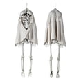 thumbnail image 5 of Yescom 5.4 Feet Life Size Two Head Skeleton Halloween Party Decoration Haunted House, 5 of 7