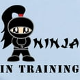thumbnail image 2 of CafePress - Girl Ninja In Training Infant Bodysuit - Baby Light Bodysuit, Size Newborn - 24 Months, 2 of 4