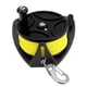 thumbnail image 5 of Carretes de buceo Carrete de cuerda de anclaje Carrete de dedo multiusos con clip Cable de 83 m para buceo en cuevas y exilios Rueda negra, 5 of 8