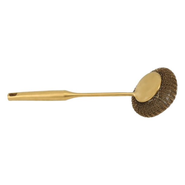 Fuerador De Lana De Acero De Largo, Cepillos De Lavado De De Olla Con Orificio Colgante, Esponja De Metal Para Limpiar La Cocina, Ollas, Sartenes, Parrillas