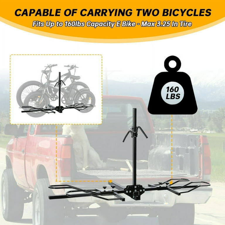 KAC Bike Bicycle Car Truck SUV Vehicle deals Rack Crossbar Adapter Travel RV Camping