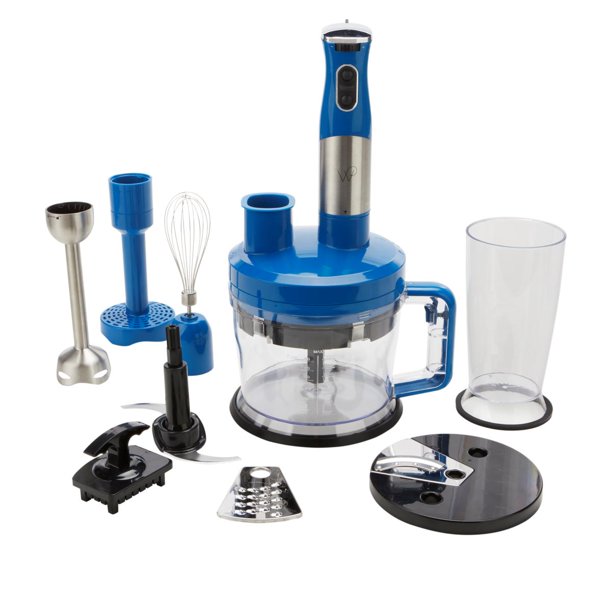 Wolfgang Puck 7in1 Immersion Blender with 12Cup Food Processor Model