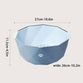 thumbnail image 2 of Wovilon Kitchen Strainer Colander Bowl Set, 2 In 1 Multipurpose Sink & Strainer, Sink & Fruit & Vegetable Basket, 2 of 3