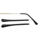 thumbnail image 3 of Qarigey 2 pares de soportes para piernas, cubiertas de pie universales antideslizantes de repuesto, cómodos accesorios de silicona para anteojos, Cadenas y cordones para anteojos Negro Qarigey AP012437-01, 3 of 6