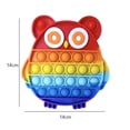 thumbnail image 2 of Push Bubble Sensitive Toy Drôle Animal Forme Décompression Jouet Cadeau pour les Enfants et les Adultes, 2 of 7