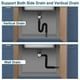 thumbnail image 5 of Flip-Top Kitchen Sink Drain Retractable Deodorizing Filter 2PC, 5 of 5