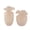 Peach, variant on Aria Home Set of 2 Fleurine Fluted Glass Flower Vases, Pink, Birthday & Valentine Gift